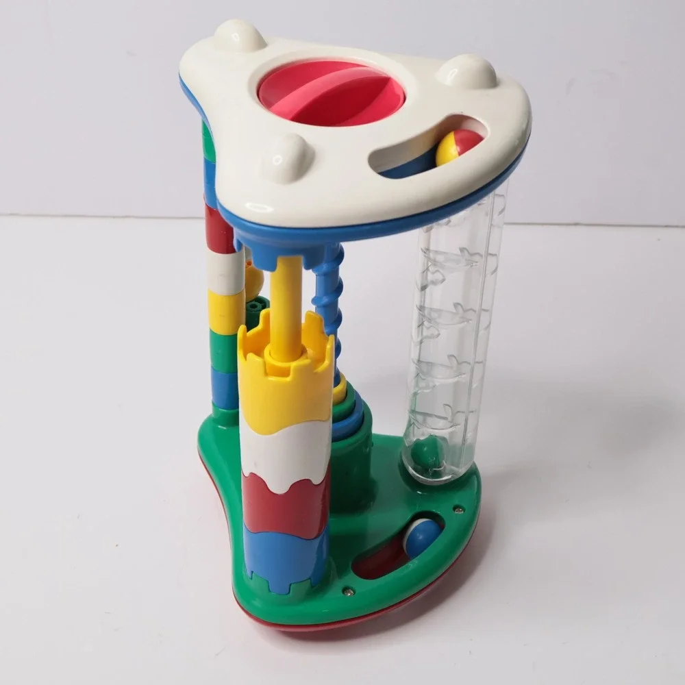 VTG Prime‎ Time Playthings Activity Center Sensory Toy Primary Colors 90s TOMY